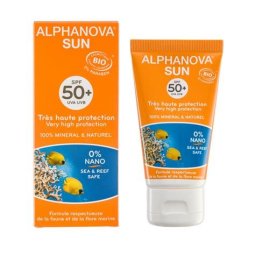 PROTECTOR SOLAR SPF 50 125 GR ALPHANOVA SUN