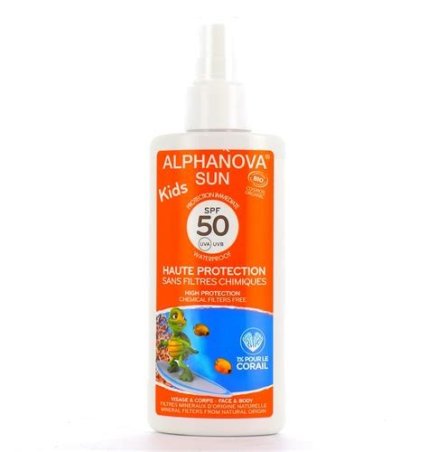 PROTECTOR SOLAR BIO KIDS SPF 50 125GR ALPHANOVA SUN