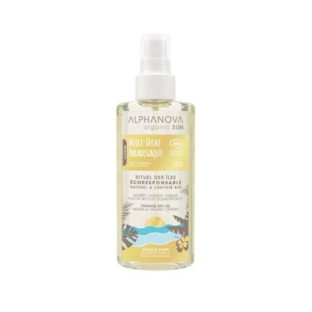 ACEITE SECO PARADISE 125 ML ALPHANOVA SUN MONOI TAHITI Y ACEITE DE ARGAN