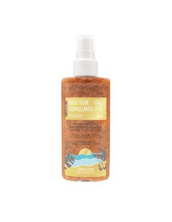 ACEITE SECO RADIANTE 125 ML MONOI TAHITI Y ACEITE DE ARGAN ALPHANOVA SUN