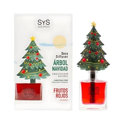 AMBIENTADOR DIFUSOR ARBOL-FRUTOS ROJOS SYS 90 ML