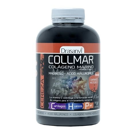 COLLMAR COLAGENO SABOR CEREZA 180 COMPRIMIDOS MASTICABLES DRASANVI