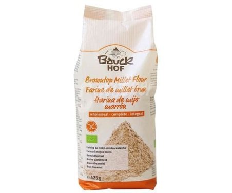 HARINA DE MIJO MARRON INTEGRAL 425 G BAUCK HOF