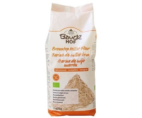 HARINA DE MIJO MARRON INTEGRAL 425 G BAUCK HOF