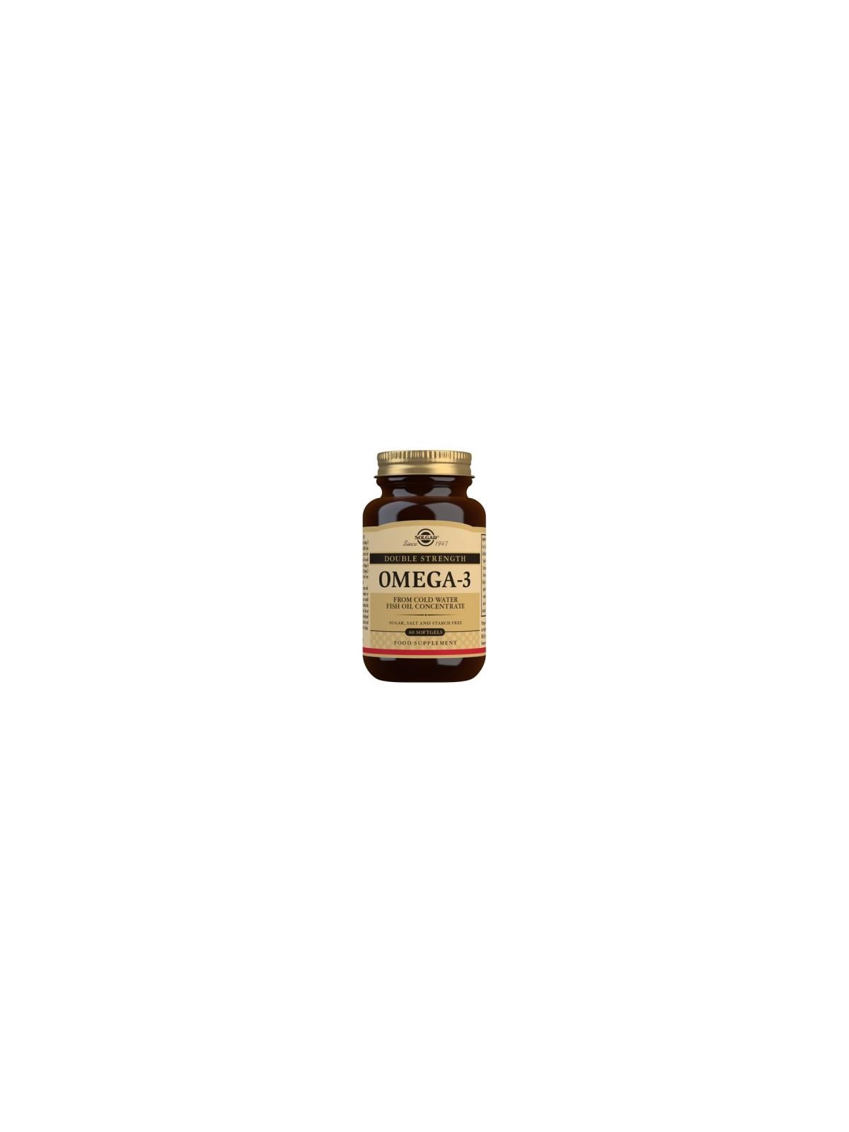 OMEGA 3 ALTA CONCENTRACION 60 PERLAS SOLGAR