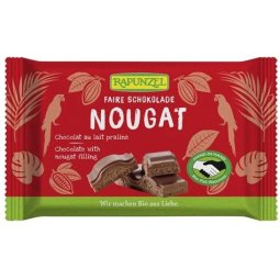 TABLETA DE CHOCOLATE NOUGAT TRUFA SNACK 100 G RAPUNZEL