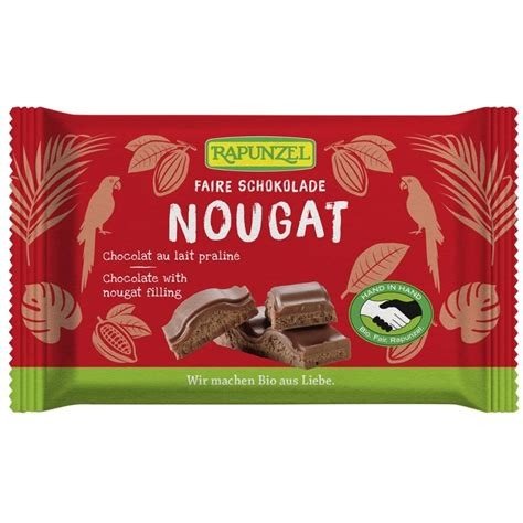 TABLETA DE CHOCOLATE NOUGAT TRUFA SNACK 100 G RAPUNZEL