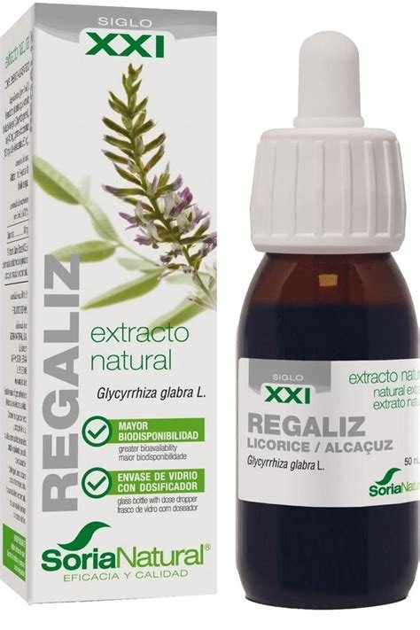 EXTRACTO DE REGALIZ SORIA NATURAL FORMULA XXI 50 ML