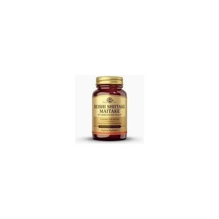REISHI SHIITAKE MAITAKE 50 CAPSULAS SOLGAR
