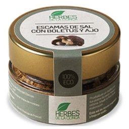 ESCAMAS DE SAL CON BOLETUS Y AJO HERBES DE LA CONCA