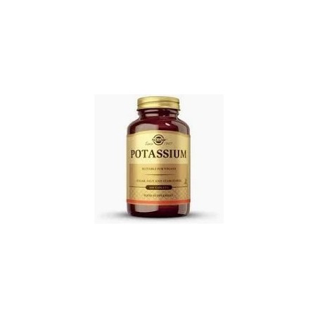 GLUCONATO DE POTASIO 100 COMP SOLGAR