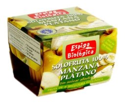 SOLOFRUTA MANZANA PLATANO ECO 200 GR ESPIGA BIOLOGICA