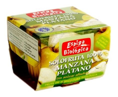 SOLOFRUTA MANZANA PLATANO ECO 200 GR ESPIGA BIOLOGICA