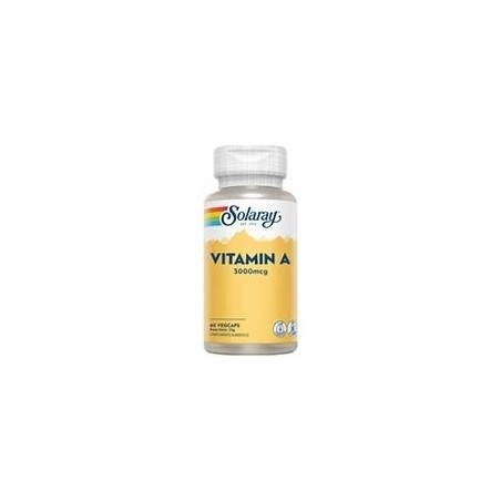 VITAMINA A 3000MCG 6 CAPSULAS SOLARAY