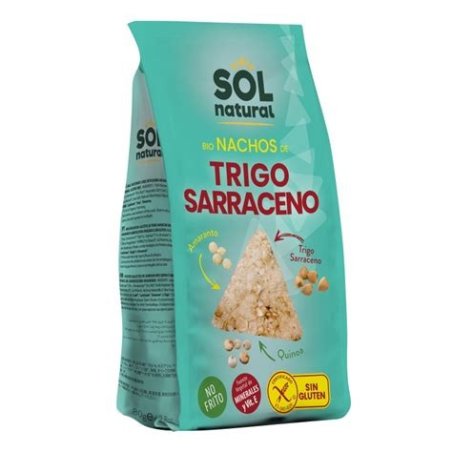 NACHOS DE TRIGO SARRACENO/AMARANTO/QUINOA 80 GR SOL NATURAL