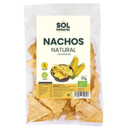 NACHOS MAIZ LEGUMBRES S/G 80GR SOL NATURAL