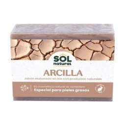 JABON ARCILLA GRASA ACNE SOL NATURAL 100 G