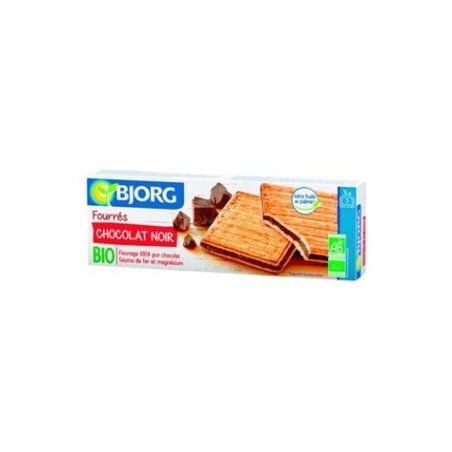 GALLETAS RELLENAS CHOCOLATE BIO BJORG 150 G