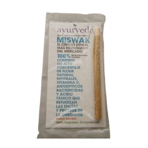 MISWAK CEPILLO DENTAL ECOLOGICO AYURVEDA