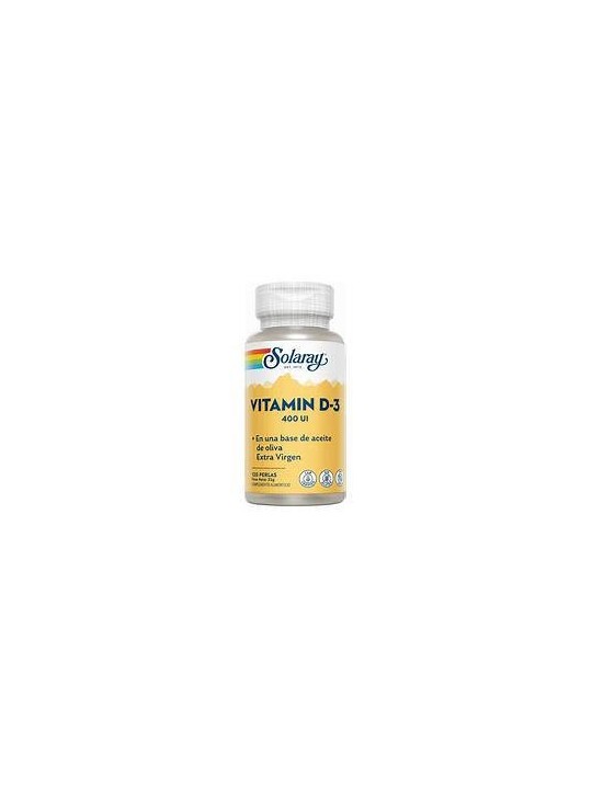 VITAMIN D3 400 UI 120 PERLAS SOLARAY