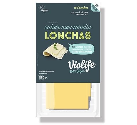 LONCHAS SABOR MOZARRELLA 200GR VIOLIFE
