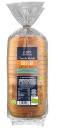 PAN CON CURCUMA Y SEMILLAS DE AMAPOLA 400GR. SOTTOLESTELLE
