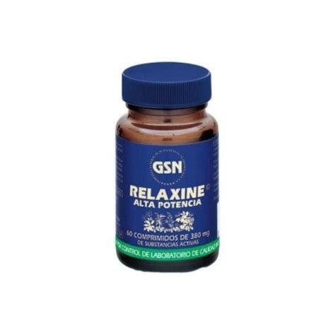 RELAXINE 60 COMPRIMIDOS 380 MG GSN