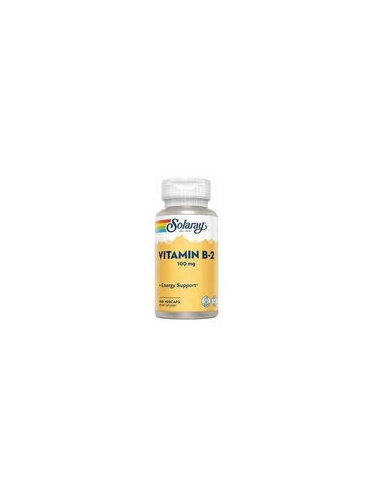 VITAMINA B2 100MG 100 CAPS SOLARAY
