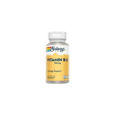 VITAMINA B2 100MG 100 CAPS SOLARAY