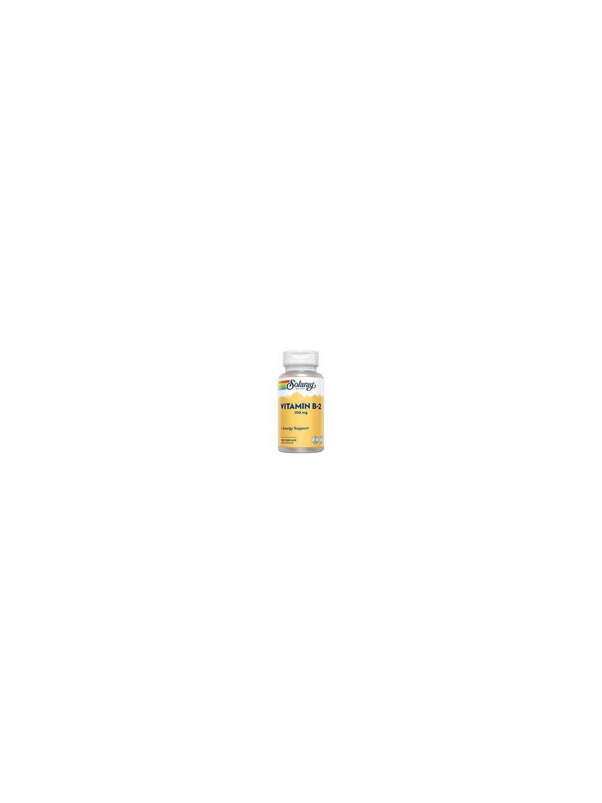 VITAMINA B2 100MG 100 CAPS SOLARAY