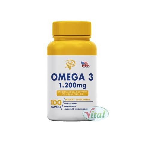 OMEGA 3 150 CAPSULAS 1200 MG VIBEFARMA LIFE SUPPORT ETHYL ESTHER