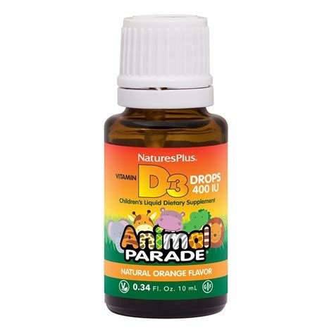 VITAMINA D3 GOTAS ANIMAL PARADE 200 IU 10 ML