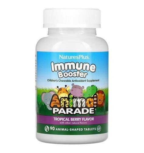 IMMUNE BOOSTER ANIMAL PARADE SOURCE OF LIFE 90 MASTICABLES