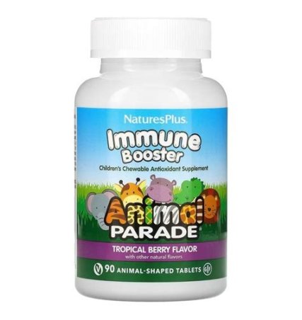 IMMUNE BOOSTER ANIMAL PARADE SOURCE OF LIFE 90 MASTICABLES