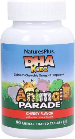 ANIMAL PARADE DHA KIDS 90 COMPRIMIDOS MASTICABLES NATURES PLUS