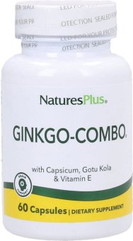 GINKGO COMBO 60 CAPSULAS NATURES PLUS