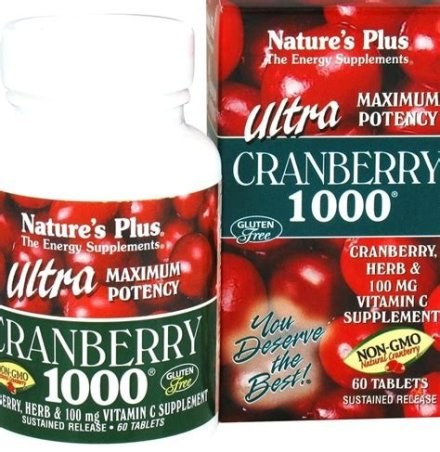 ULTRA CRANBERRY 60 CAPSULAS NATURES PLUS