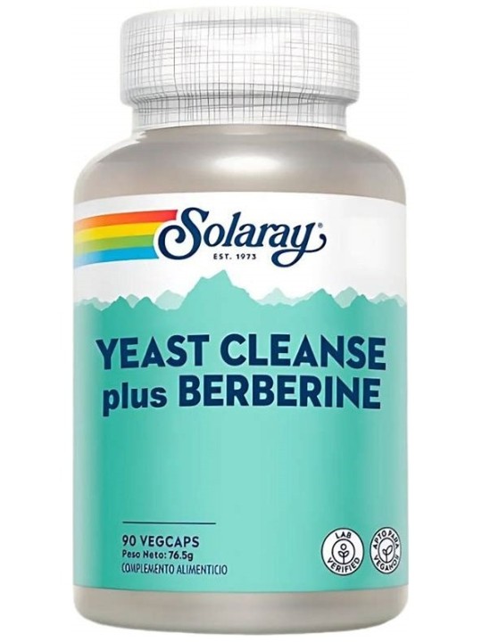 YEAST CLEANSE 90 CAPSULAS SOLARAY