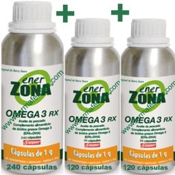 OMEGA 3 RX ACEITE PESCADO 1G ENERZONA