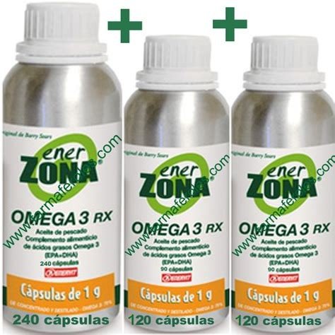 OMEGA 3 RX ACEITE PESCADO 1G ENERZONA