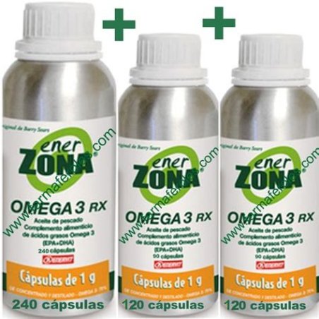 OMEGA 3 RX ACEITE PESCADO 1G ENERZONA
