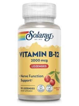 VITAMINA B-12 1000 MCG 90 CAPSULAS SOLARAY