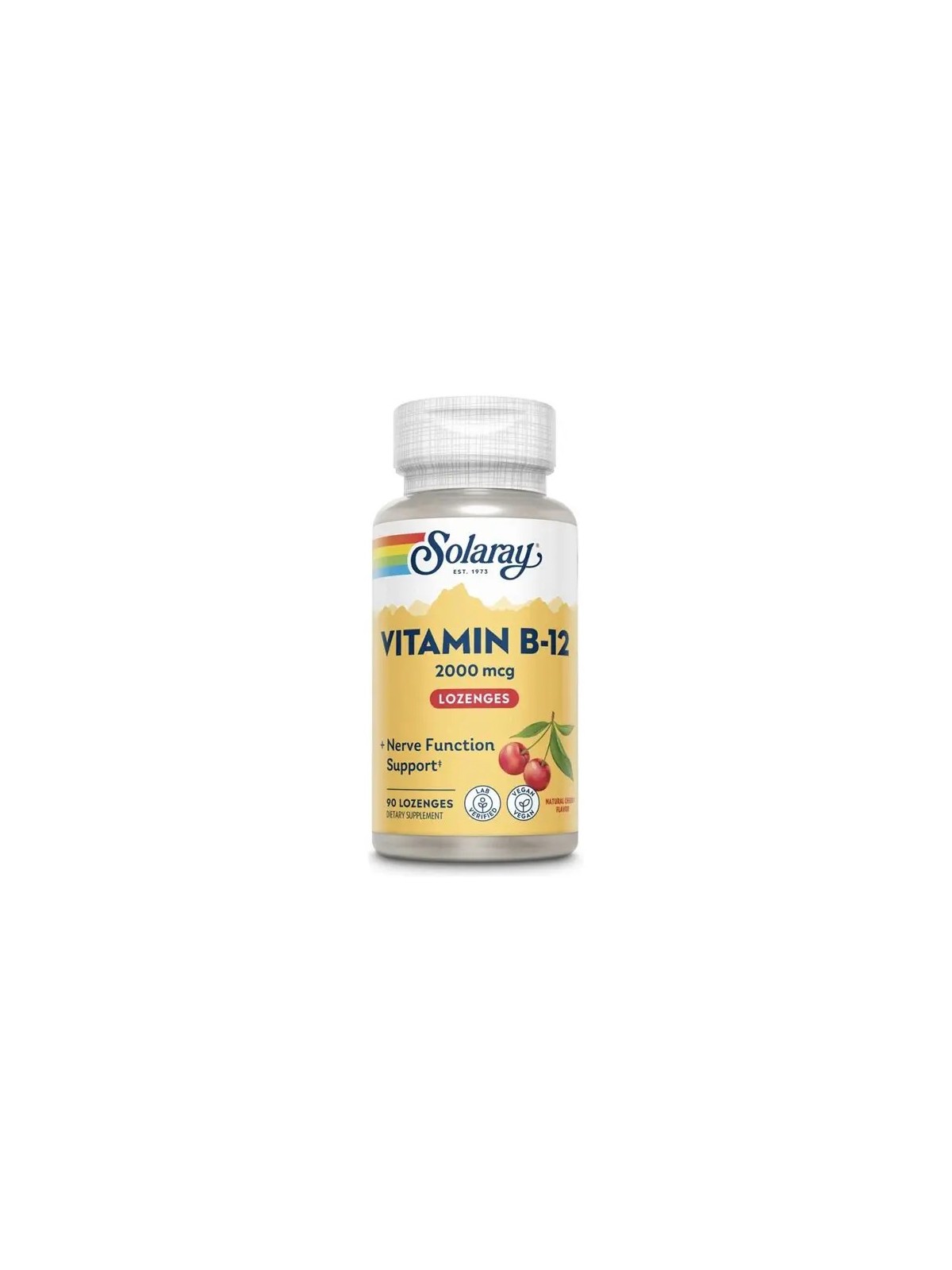 VITAMINA B-12 1000 MCG 90 CAPSULAS SOLARAY