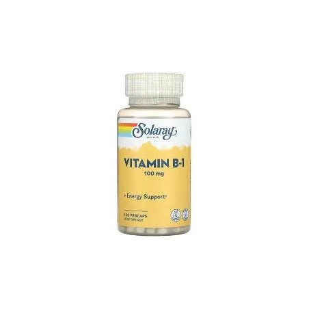 VITAMINA B1 100MG 100 CAPSULAS SOLARAY