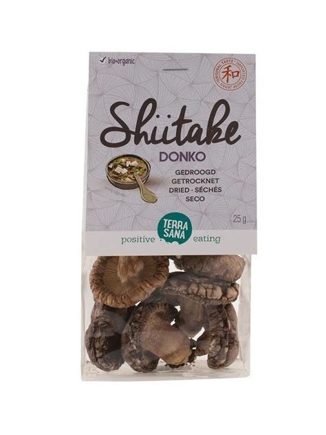 SHITAKE DONKO SECO 24 GR TERRA SANA