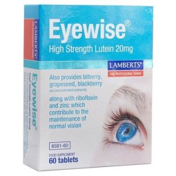 EYEWISE LUTEINA 20MG 60 TABLETAS LAMBERTS