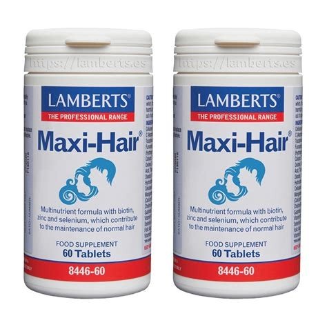 MAXI-HAIR 60 TABLETAS LAMBERTS
