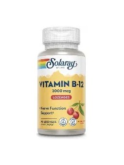 VITAMINA B12 2000 MCG 90 COMPRIMIDOS SOLARAY