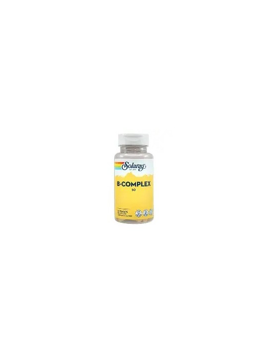 VITAMINA B50 COMPLEX (VEGANA) 50 CAPSULAS SOLARAY