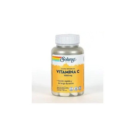 VITAMINA C 1000 MG RETARD 100 CAPSULAS SOLARAY